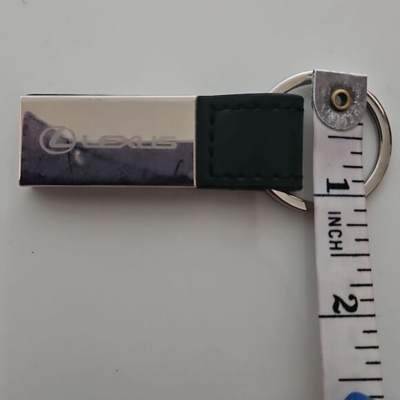 Silver and Black Keychain - Picture 4 of 16